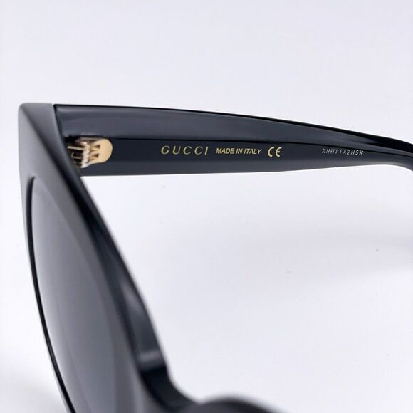 SALE! NEW Gucci  GG0208S 001 Black Gray Mirrored Gradient main image 11